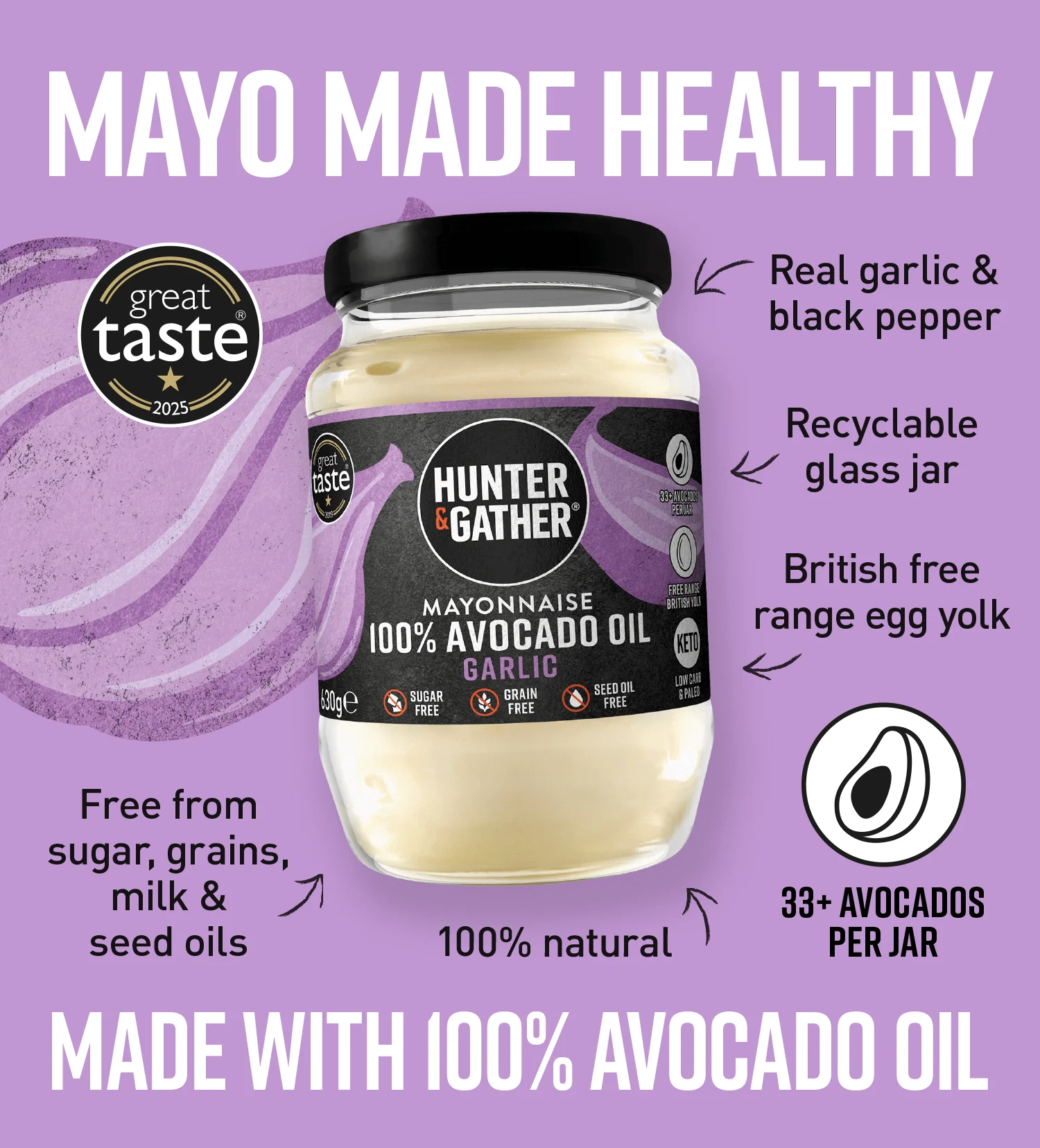 Garlic Avocado Oil Mayonnaise - Image 9